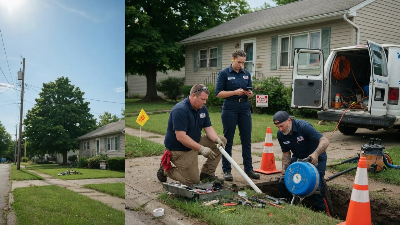 Sewer Line Repair in Grant Park, IL near me